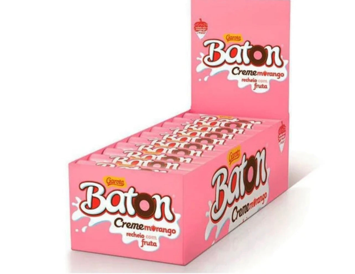 Bâton garoto sabor morango 480 g