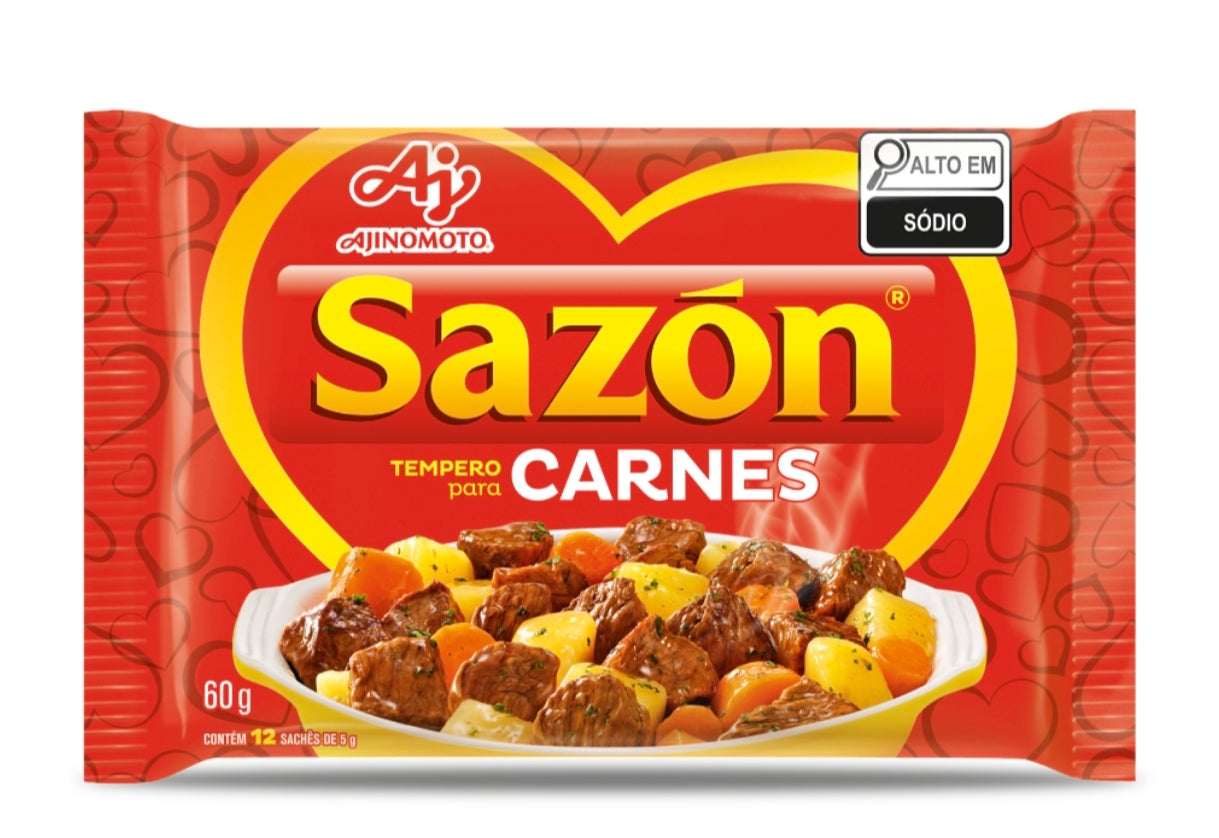 Sazón tempero para carne 60g