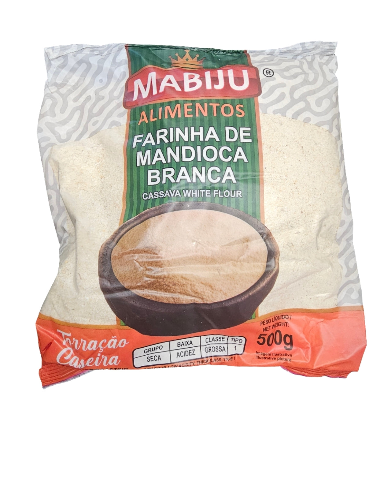 Farinha de Mandioca Branca Monbiju 500g