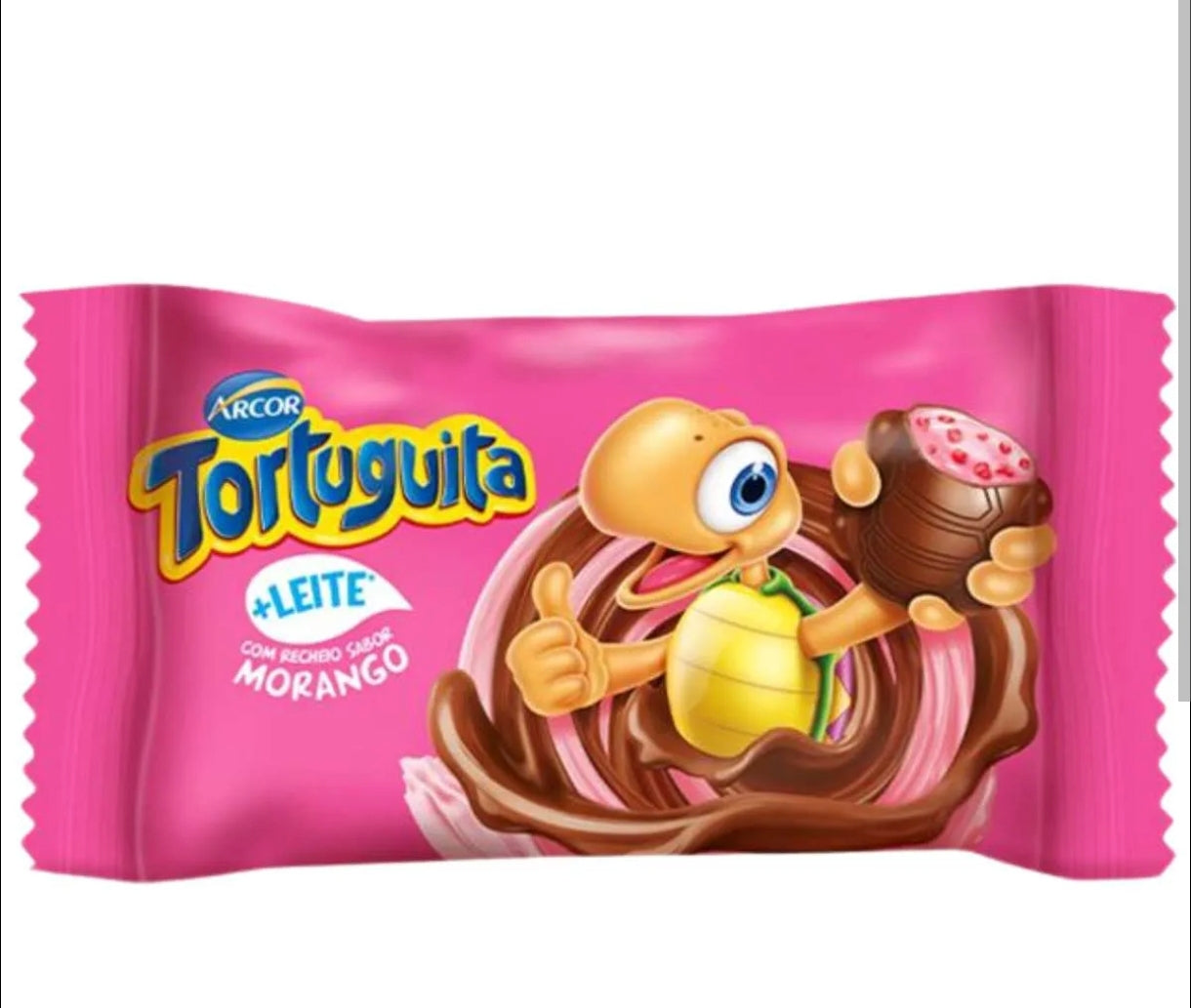 🍫 Tortuguita Arcor +Leite Morango