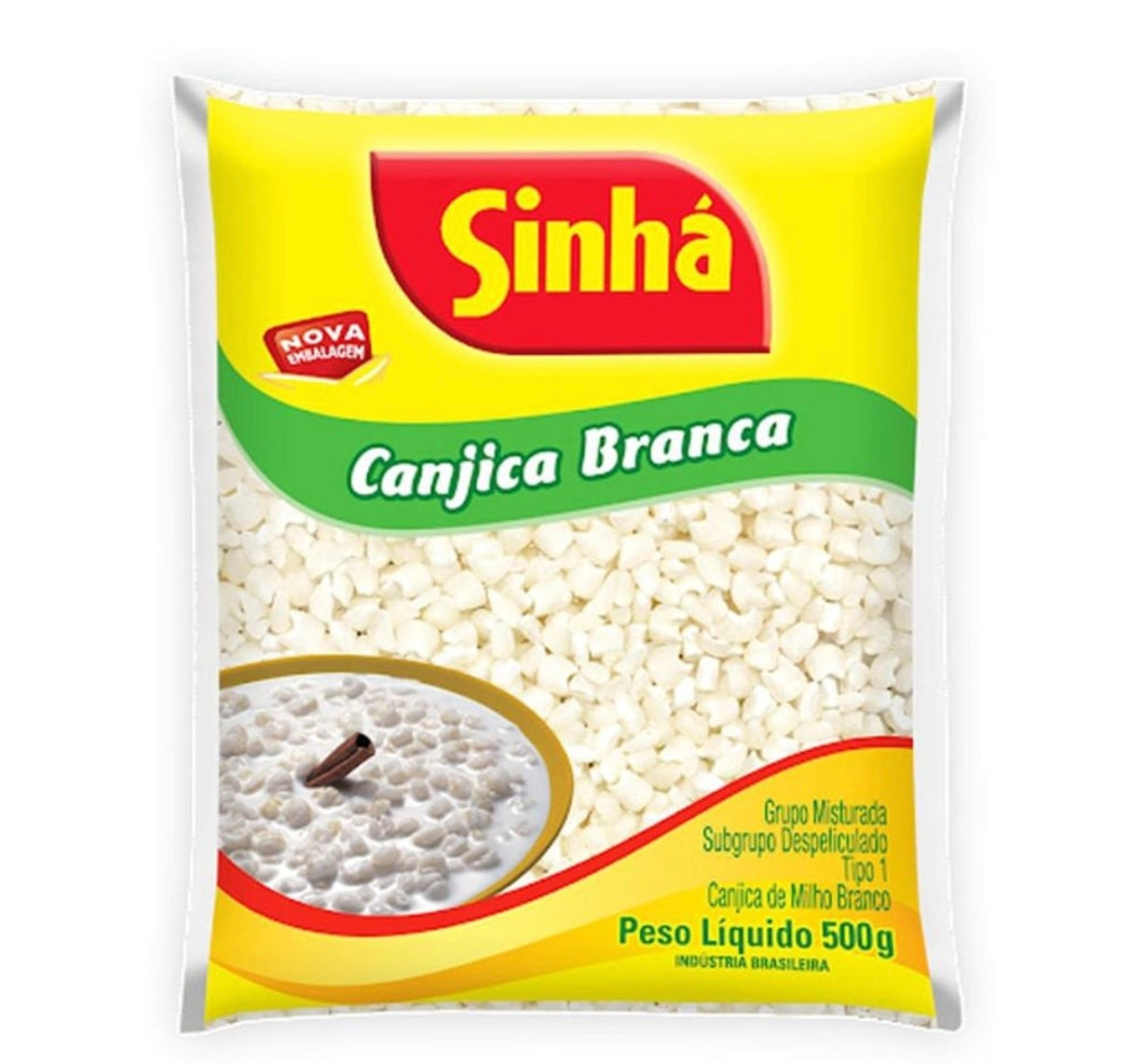 Canjica Branca Sinhá 500g